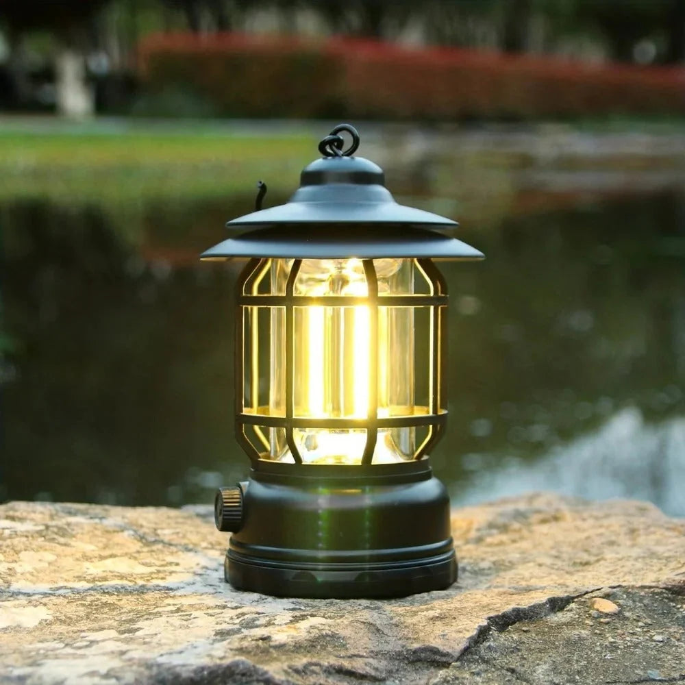 Camping Lantern Rechargeable Dimmable LED Up to 6 Hours