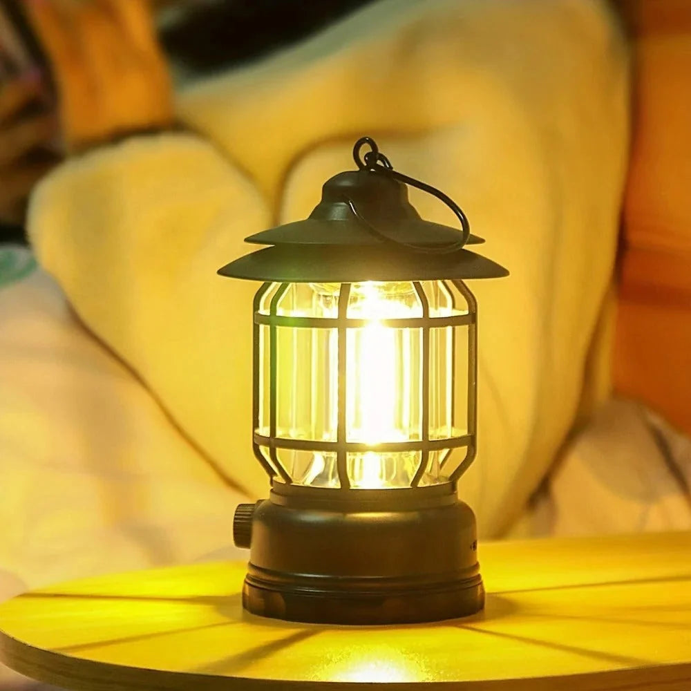 Camping Lantern Rechargeable Dimmable LED Up to 6 Hours