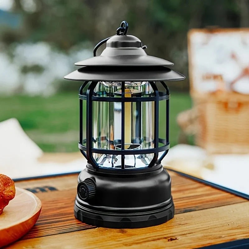 Camping Lantern Rechargeable Dimmable LED Up to 6 Hours