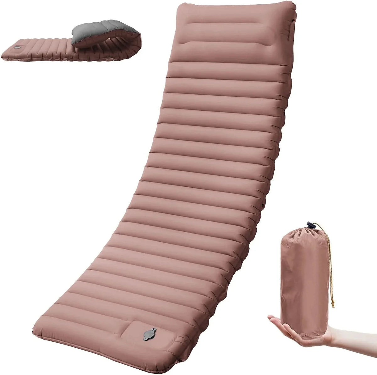 Camping Mat Self-Inflating 10cm Thick Connectable