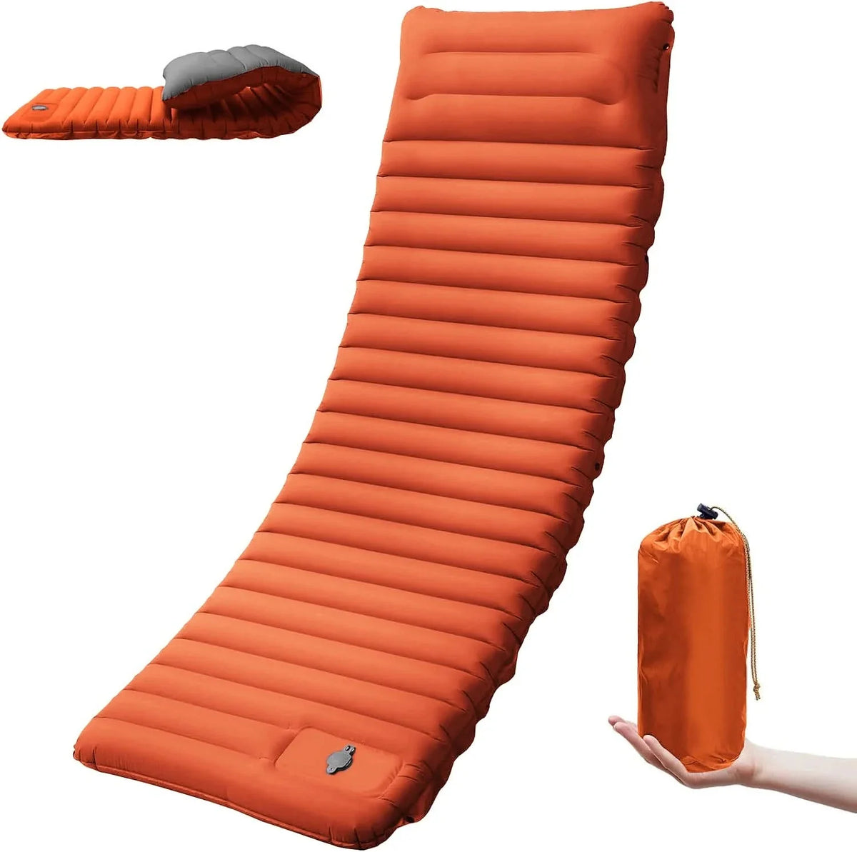 Camping Mat Self-Inflating 10cm Thick Connectable