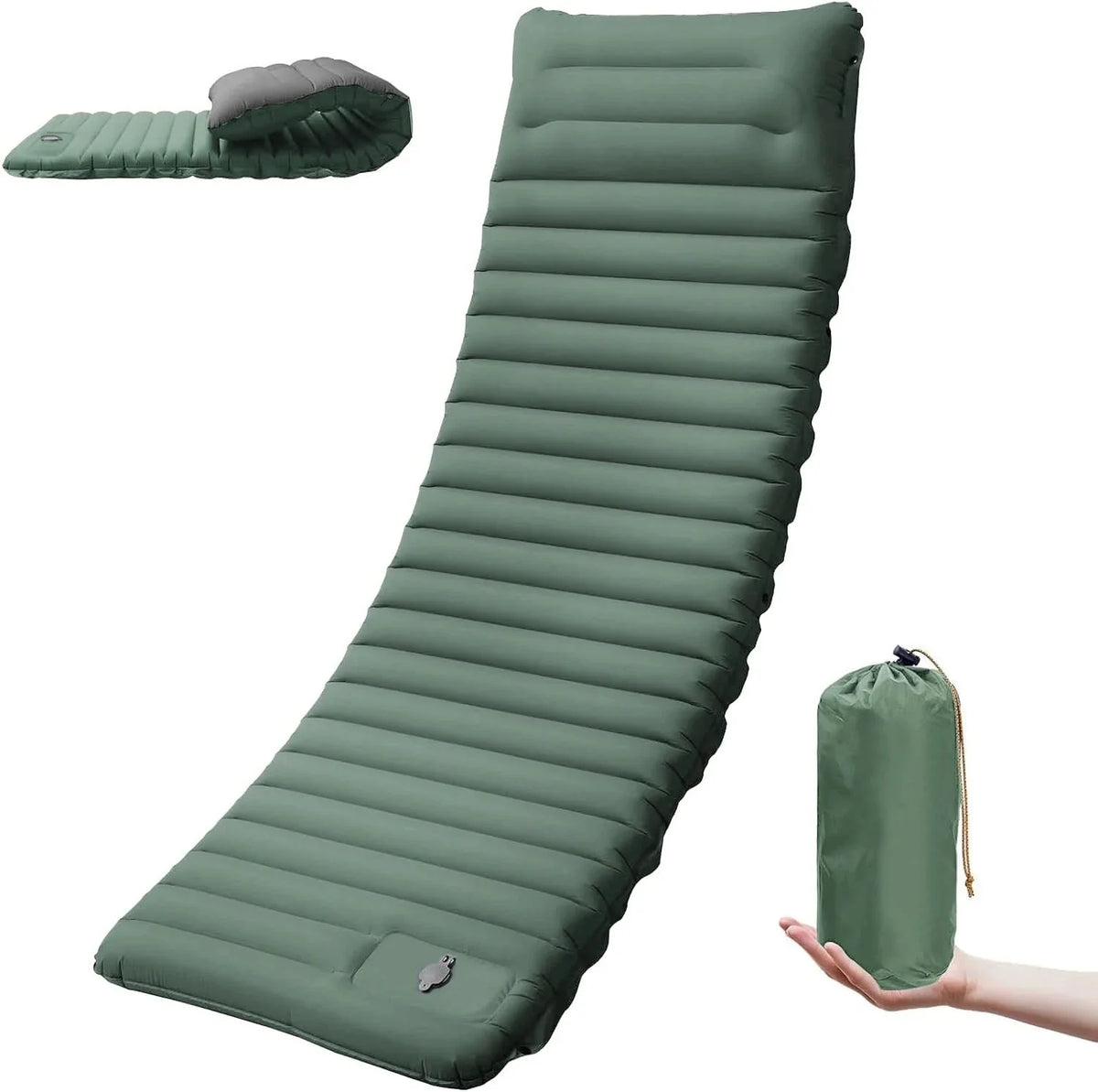 Camping Mat Self-Inflating 10cm Thick Connectable