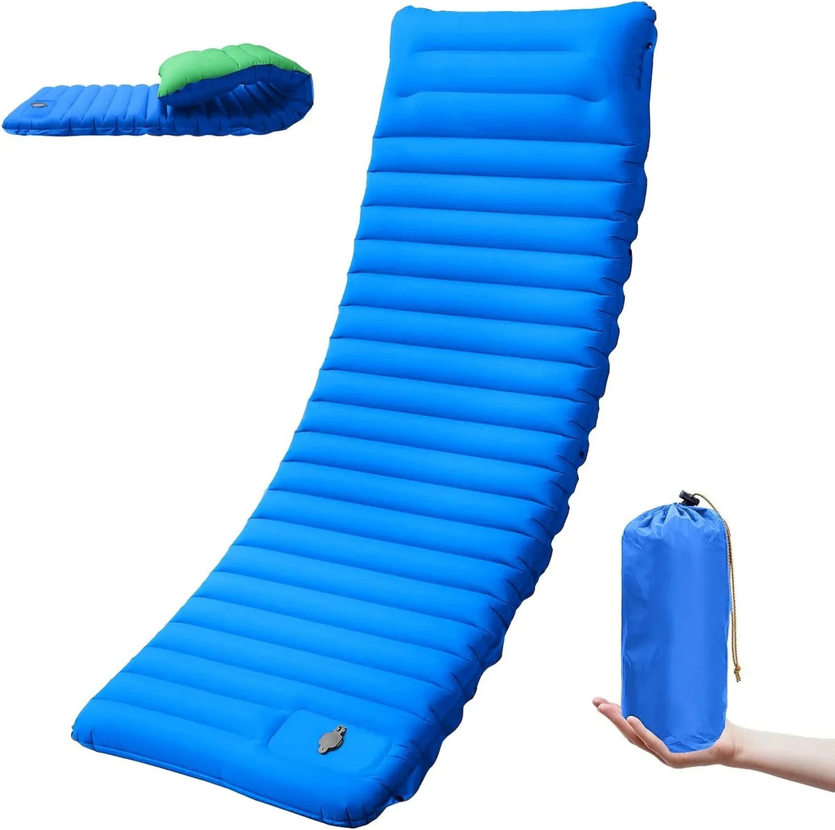 Camping Mat Self-Inflating 10cm Thick Connectable