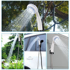 Camping Shower USB Rechargeable Foldable 20L One-Button Pump