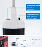 Camping Shower USB Rechargeable Foldable 20L One-Button Pump