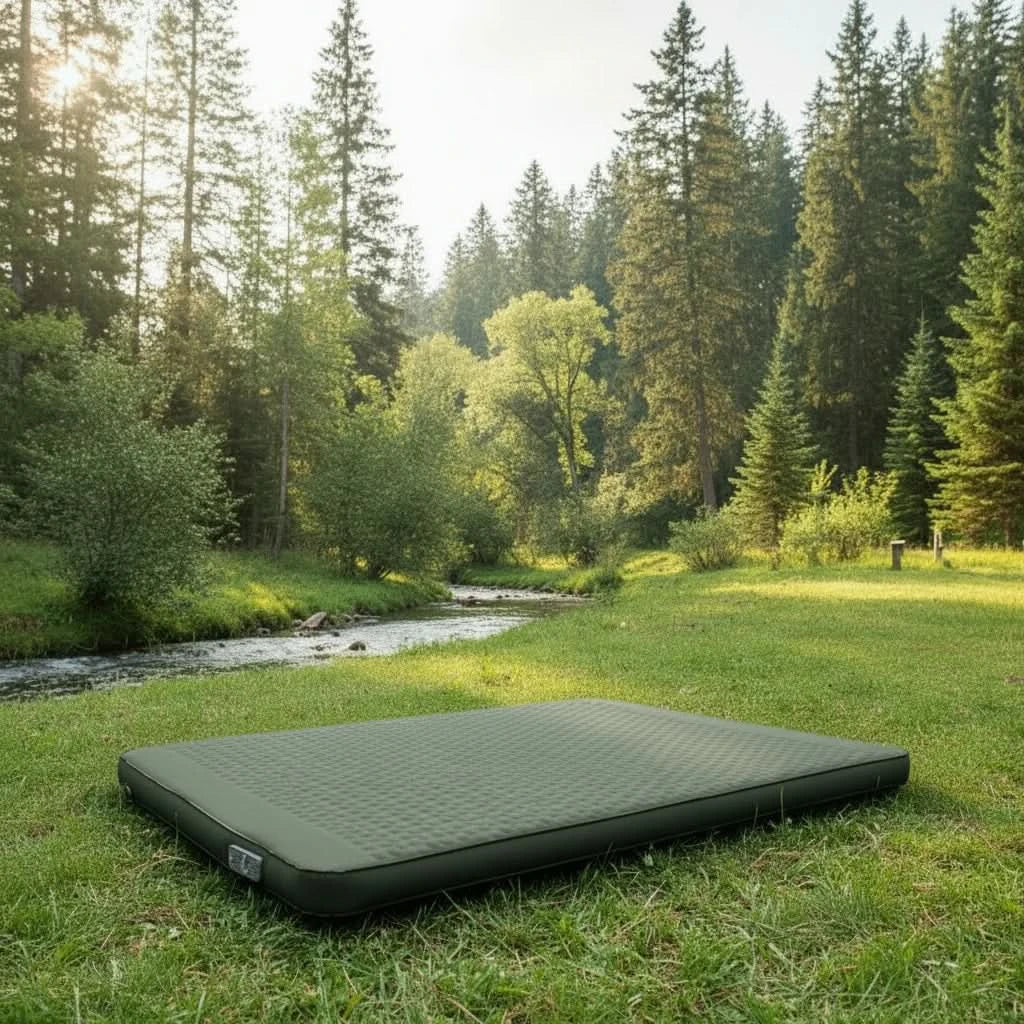Camping Sleeping Mat Inflatable Waterproof Lightweight With Carry Bag
