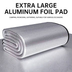 Camping Sleeping Pad Heat-Reflective Aluminum Foam Core Waterproof
