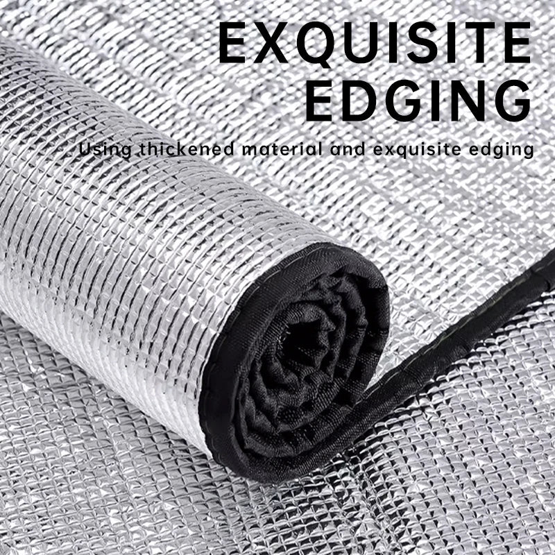 Camping Sleeping Pad Heat-Reflective Aluminum Foam Core Waterproof
