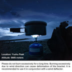 Camping Stove Foldable Titanium Lightweight