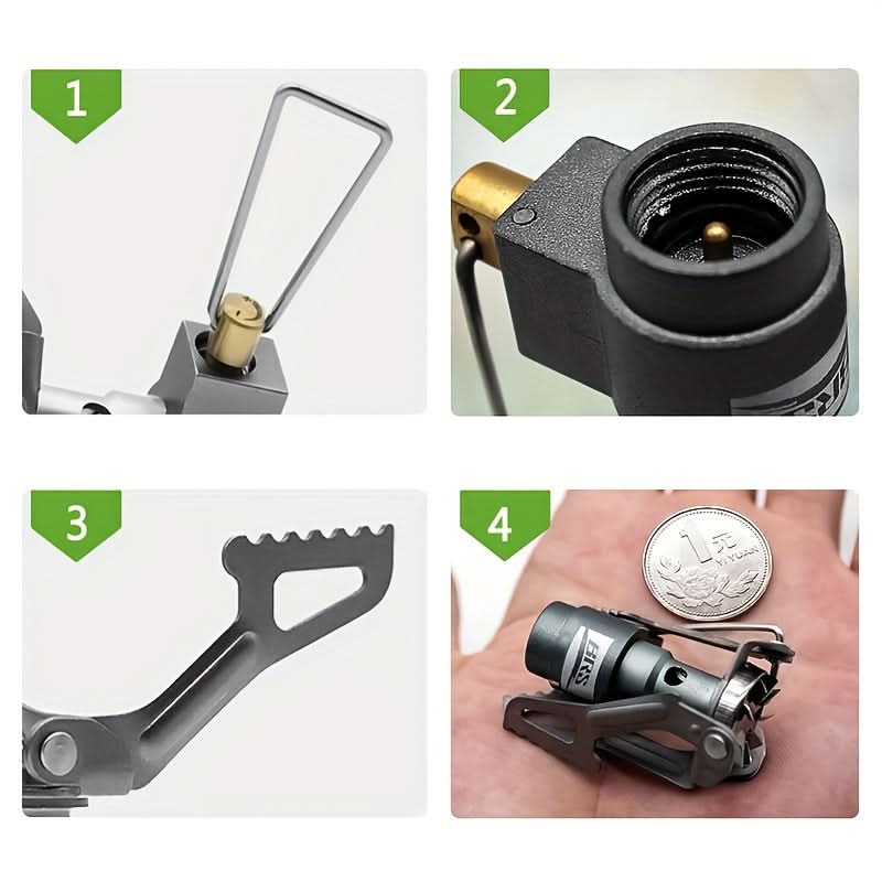 Camping Stove Foldable Titanium Lightweight