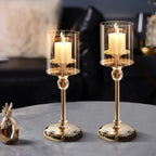 Candle Holder Nordic Metal Table & Shelf