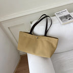Canvas Tote Bag Spacious Durable With Comfortable Shoulder Handles