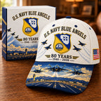 Cap 80th Anniversary Aviation Graphic Adjustable Fit