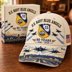 Cap 80th Anniversary Aviation Graphic Adjustable Fit