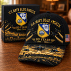 Cap 80th Anniversary Aviation Graphic Adjustable Fit