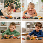 Car Advent Calendar 24 Die-Cast Toy Cars Christmas Countdown