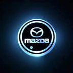 Car Coaster Set Multicolor LED Motion-Activated USB Rechargeable
