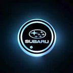 Car Coaster Set Multicolor LED Motion-Activated USB Rechargeable