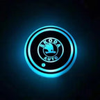 Car Coaster Set Multicolor LED Motion-Activated USB Rechargeable
