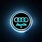Car Coaster Set Multicolor LED Motion-Activated USB Rechargeable