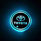 Car Coaster Set Multicolor LED Motion-Activated USB Rechargeable