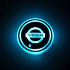 Car Coaster Set Multicolor LED Motion-Activated USB Rechargeable