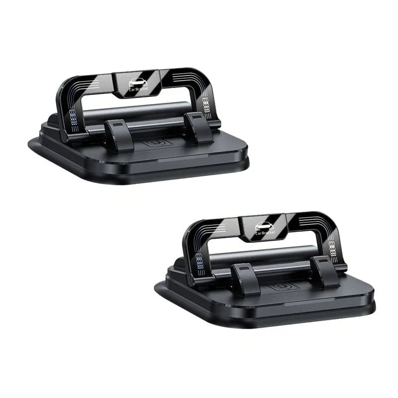 Car Dashboard Phone Holder Foldable Angle-Adjustable Anti-Slip Silicone