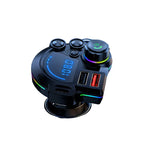 Car FM Transmitter Bluetooth 5.3 Dual Fast-Charge USB
