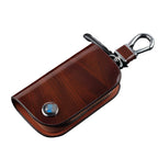 Car Key Pouch RFID Blocking Dual Compartments