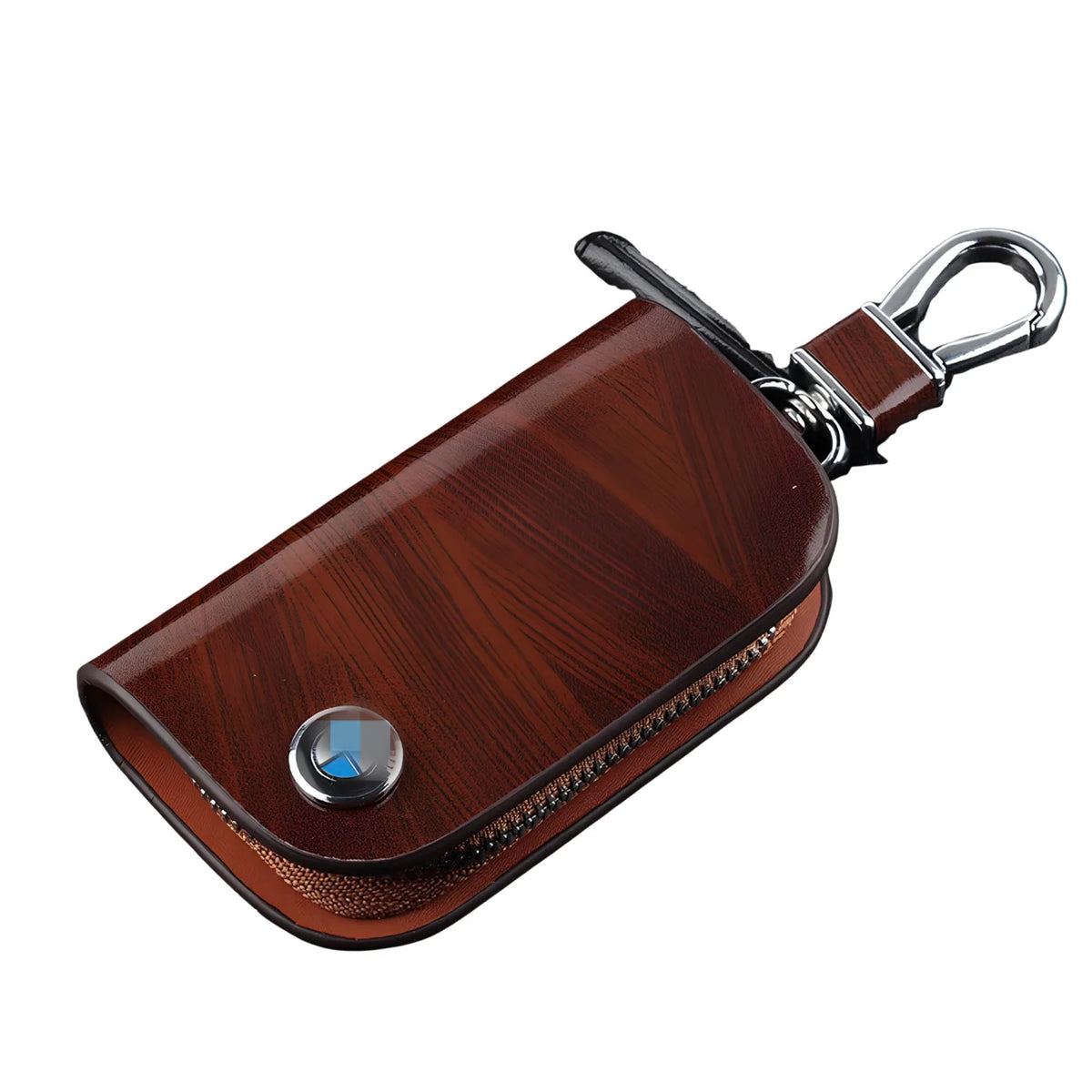 Car Key Pouch RFID Blocking Dual Compartments