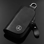 Car Key Pouch RFID Blocking Dual Compartments