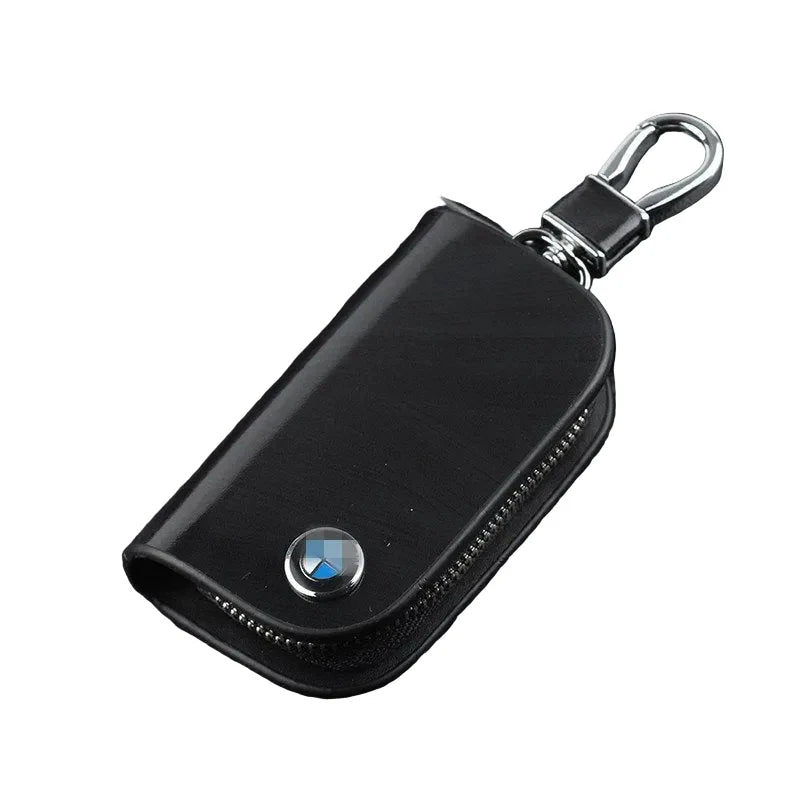 Car Key Pouch RFID Blocking Dual Compartments