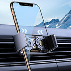 Car Phone Mount Automatic One-Touch Lock & 360 Degree Rotation