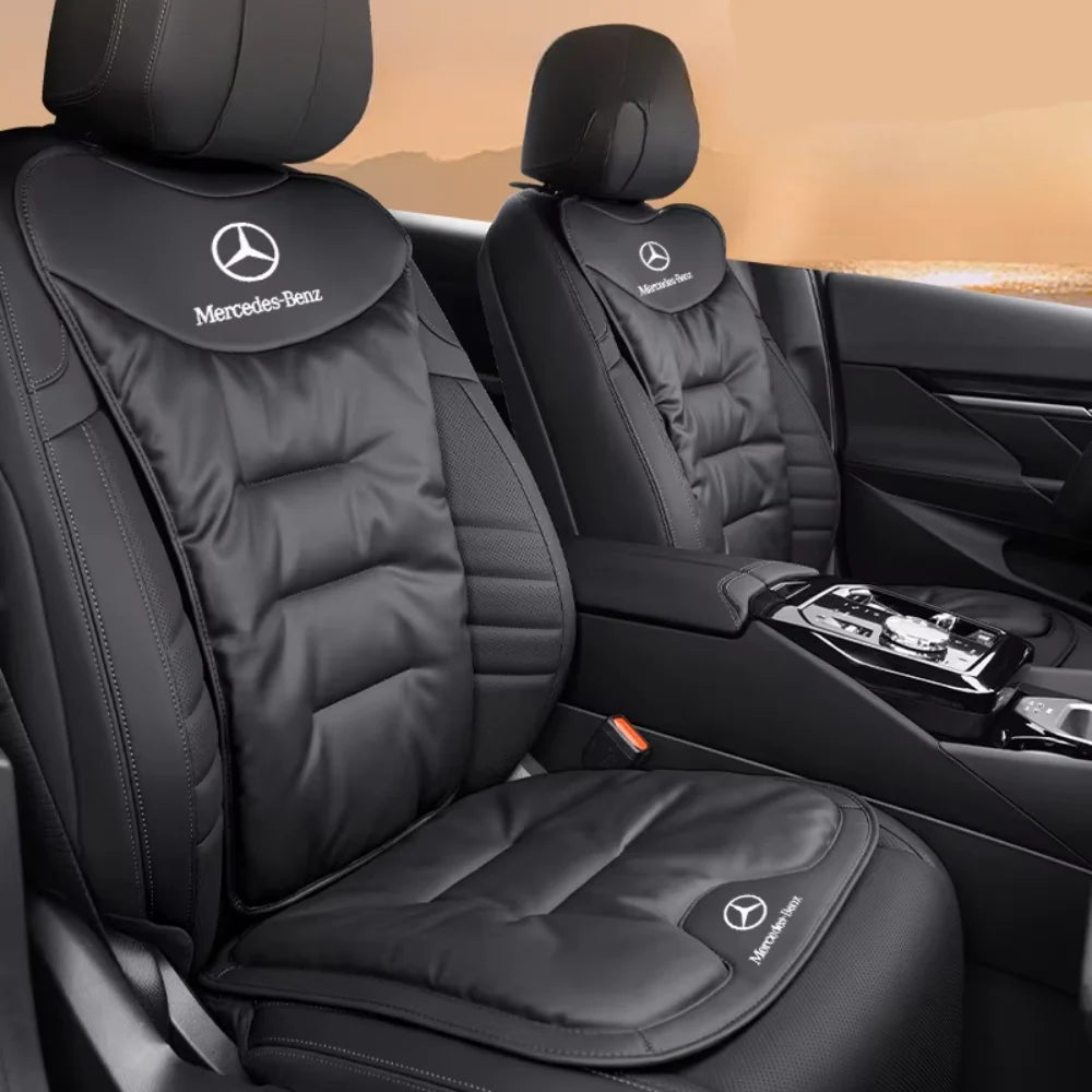 Car Seat Cushion Integrated Lumbar Support Fits Existing Seats