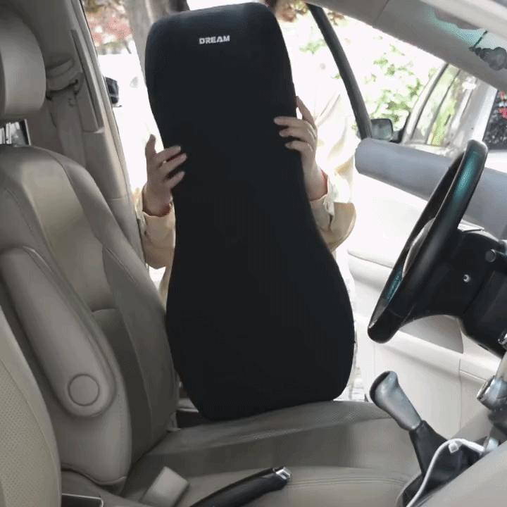 Car Seat Cushion Memory Foam Ergonomic Support