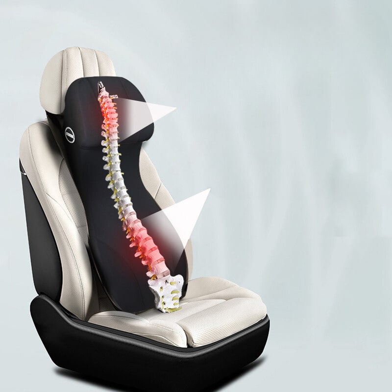 Car Seat Cushion Memory Foam Ergonomic Support