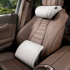Car Seat Cushion Set Memory Foam Headrest & Lumbar Support