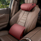 Car Seat Cushion Set Memory Foam Headrest & Lumbar Support