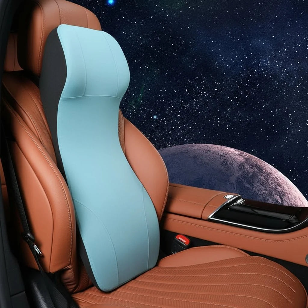 Car Seat Support Cushion Memory Foam Ergonomic Universal Fit