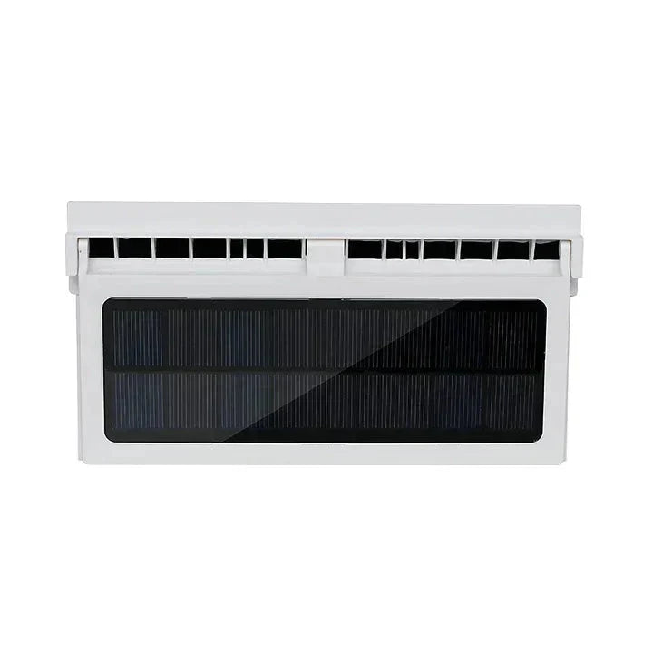 Car Solar Fan Dual Fans Window Clamp Mount