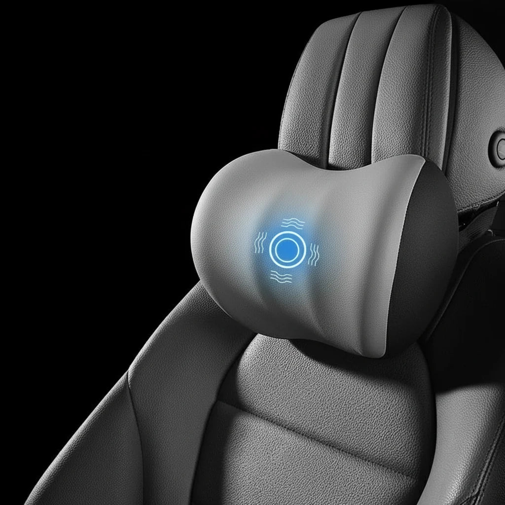 Car Support Pillow Ergonomic Vibration Massage