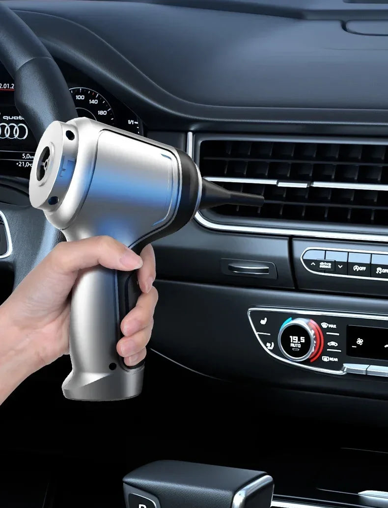 Car Vacuum Cleaner Cordless 95000Pa Suction 6 Attachments