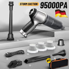 Car Vacuum Cleaner Cordless 95000Pa Suction 6 Attachments