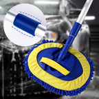 Car Wash Brush Telescopic Aluminum Handle & Microfiber Head