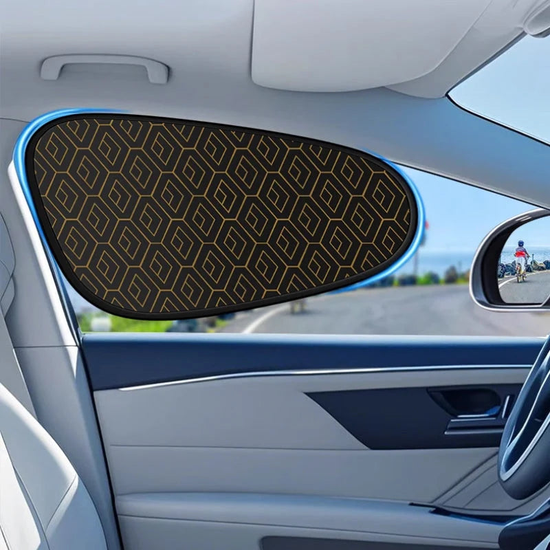 Car Window Sun Shades UV-Blocking 4-Piece Set