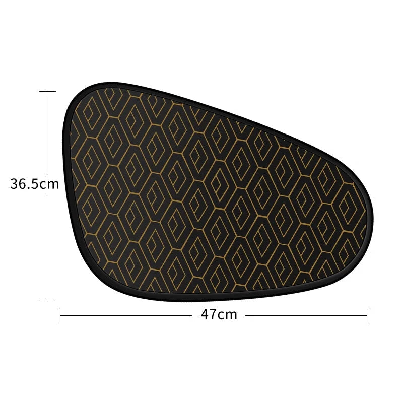 Car Window Sun Shades UV-Blocking 4-Piece Set