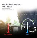 Car Windshield Sunshade Self-Retracting UV-Blocking Reflective Aluminum Film