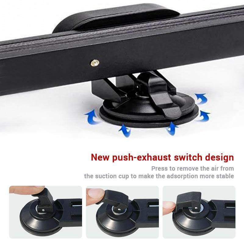 Car Windshield Sunshade Self-Retracting UV-Blocking Reflective Aluminum Film