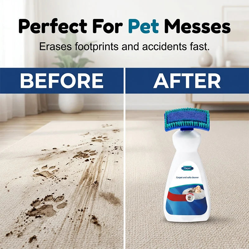 Carpet & Upholstery Cleaner No-Wash Brush Applicator