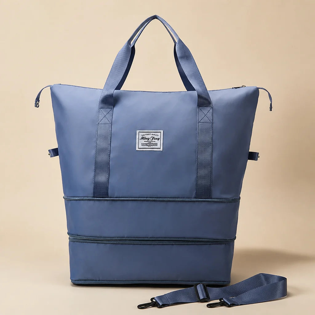 Carry-On Duffel Bag Oxford Fabric Wet Dry Compartment